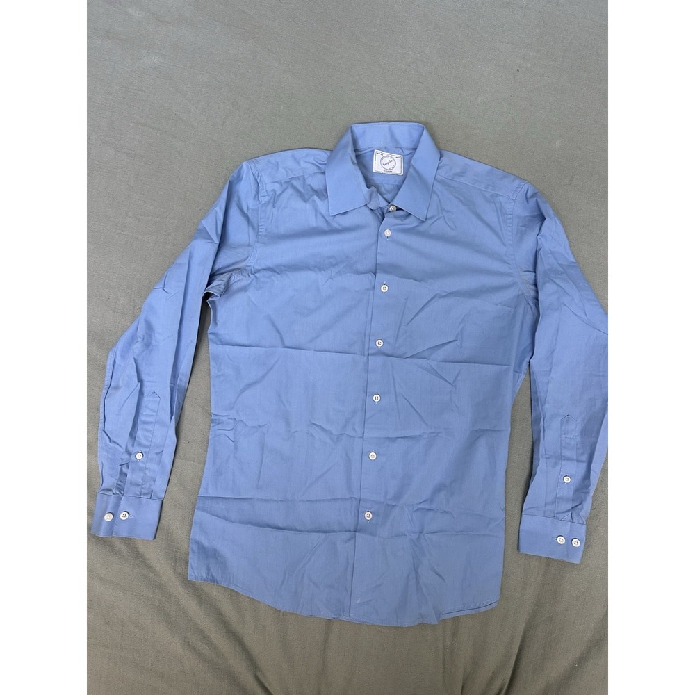 Mens Brooks Brothers 32/33 slim fit non-iron long sleeve button down shirt